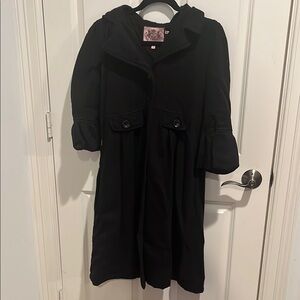 Juicy Couture hooded coat Large